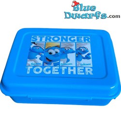 1 x smurfen item - Smurf lunchbox - Stronger together