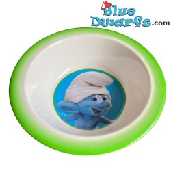1 x smurf item - Plastic bowl - Clumsy smurf