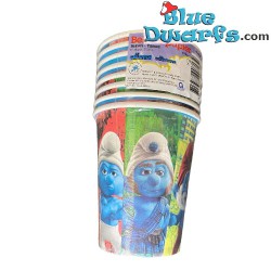 1 x smurf item - Paper cups - gutsy smurf