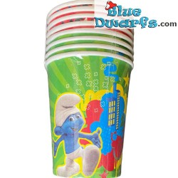 1 x smurf item - Paper cups - Clumsy smurf