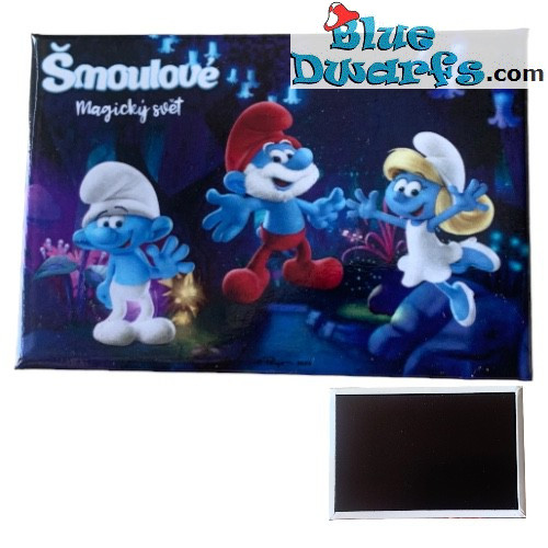 Imán Pitufo Smurf Experience Papa pitufo y pitufina - 2023