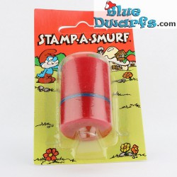 Red stamp papa smurf