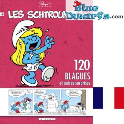 Cómic Los Pitufos "Les schtroumpfs -120 Blagues et autres suprises - Hardcover Francés