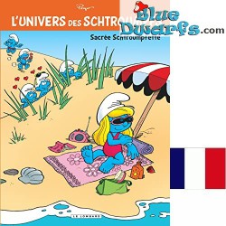 Smurf comic book - Sacree Schtroumpfette - L'univers des schtroumpfs 3 - Hardcover French language