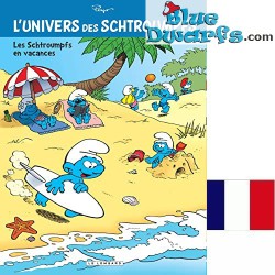 Bande dessinée - Les Schtroumpfs en vacances - L'univers des schtroumpfs - Tome 7 - Font du Sport - Hardcover français