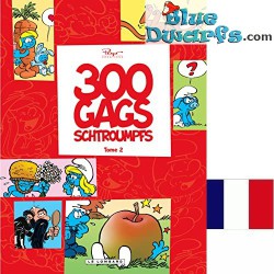 Smurfen Boek - Les schtroumpfs -300 gags schtroumpfs - Hardcover franstalig