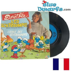 Dorothee - kortspeelplaat -  L'ecole des schtroumpfs - Vintage/ Niet nieuw