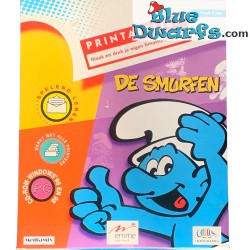 Maak en druk je eigen smurfenontwerpen -  CD-ROM olandese