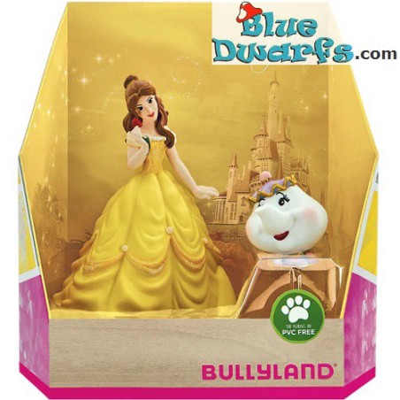 Beauty and the beast - Belle and Mrs Potts - Disney Princess - 10cm