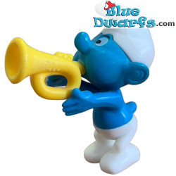 Trompetter Smurf - Ferrero Kinder Suprise 1997 - 5cm
