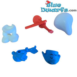 Vioolspeler Smurf - Ferrero Kinder Suprise 1997 - 5cm