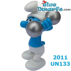 Smurf Ferrero - Complete set - 8 Kinder Suprise figurines - 2011 - 4cm