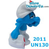 Schtroumpf Paresseux - Smurf Ferrero  - Kinder Suprise - 2011 - 4cm