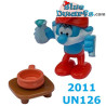 Papa pitufo -  Puffo Ferrero  - Kinder Suprise - 2011 - 4cm