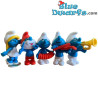 Puffo Ferrero - Set completo - musicisti - Kinder Suprise - 1997 - 5cm