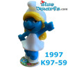Puffo Ferrero - Set completo - musicisti - Kinder Suprise - 1997 - 5cm