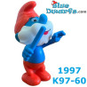 Puffo Ferrero - Set completo - musicisti - Kinder Suprise - 1997 - 5cm