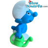 Pitufo Jardinero con regadera - Jardineros - Ferrero Kinder Suprise 1997 - 5cm