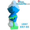 Puffo Ferrero - Serie completo Los pitufos - 5 Pitufos  Jardineros - Kinder Suprise - 1997 - 5cm