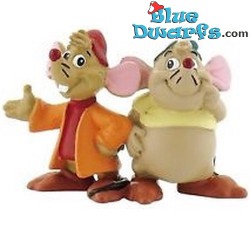 Figurine Cinderella - Mouse Gus and Jaq - Bullyland Disney - 5 cm