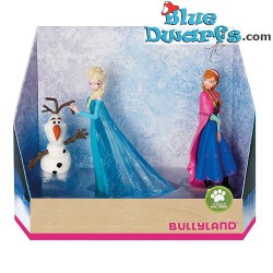 Frozen speelset met Olaf, Anna en Elza (Bullyland, 4-10cm)