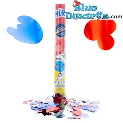 Confetti shooter - The Smurfs -6-8 metres high - Partyfactory