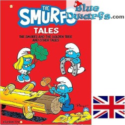 Stripboek van de Smurfen - Engelstalig - The Smurfs Tales - The Smurfs and the golden tree - Hardcover - Nr. 5