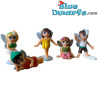 Bullyland Glücksminis - Blumenelf / Engelchen - Love - 5 Stück - Minifiguren - 3 cm