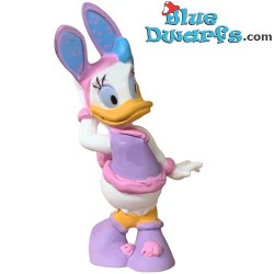 Katrien Duck in Pasen kostuum - Disney speelfiguurtjes -  7cm
