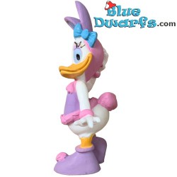 Katrien Duck in Pasen kostuum - Disney speelfiguurtjes -  7cm