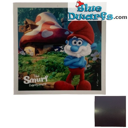Puffo magnete Smurf Experience grand puffo (+/- 5cm)