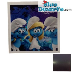 6x magnete" puffi +/- 4,5cm (Smurf Experience)