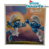 Smurfen magneet Smurf Experience smurfin met potige smurf (+/- 5cm)