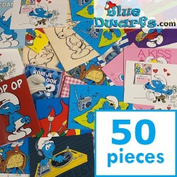 50 Postcards of the smurfs - Mixed - 15 x 10,5 cm