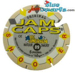 I puffi - Jam Caps - 10 pezzi - Jamin - 1995