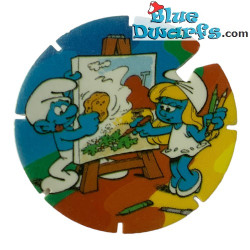10 Verschillende Smurfen Jam Caps - Jamin - 1995