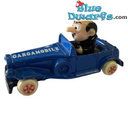 Gargamel in blauwe auto ESCI - Gargamobile - 8cm - NM