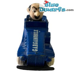 Gargamel in blue car - Gargamobile - 8cm - NM