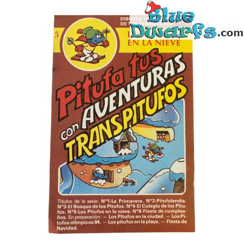 Los pitufos Rub ons - S.E.E.P. - Mon Graphic - Transpitufos - Nr. 5