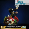 Gargamel chasing the smurfs - Smurf collection - Resin statue - 2023 - Cartoon Kingdom - 39x37x27cm