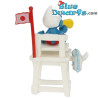 40242: Lifeguard Smurf  - red white flag -  (Super smurf) - Schleich - 5,5cm