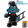 40202: Schoorsteenveger Smurf  - SUPER SCHLUMPF SMURF!! -  (Supersmurf met 4 sporten) - Schleich - 5,5cm