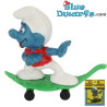 40204: Skateboard Smurf (Supersmurf) - Schleich - 5,5cm