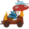 40232: Smurf in treetrunk Car (Supersmurf) - Schleich - 5,5cm