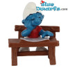 40257: Ecolier Schtroumpf endormi (Super schtroumpf) - Schleich - 5,5cm