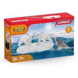 Schleich Wildlife - Kit de jeu Ours polaire - 42531