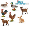 Schleich Farmlife: Una familia de elefantes (Schleich 13823-13829)