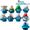 Smurf serie 2019 - potloodtoppers -  8 figuurtjes - Dairy4Fun, 4,5cm