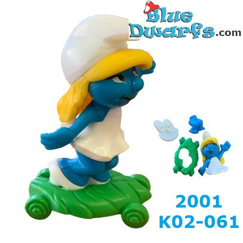 Puffetta con skateboard  - Ferrero Kinder Suprise - 2001- 5cm
