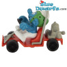40218: Pitufo con kart (Super pitufo) - Schleich - 5,5cm